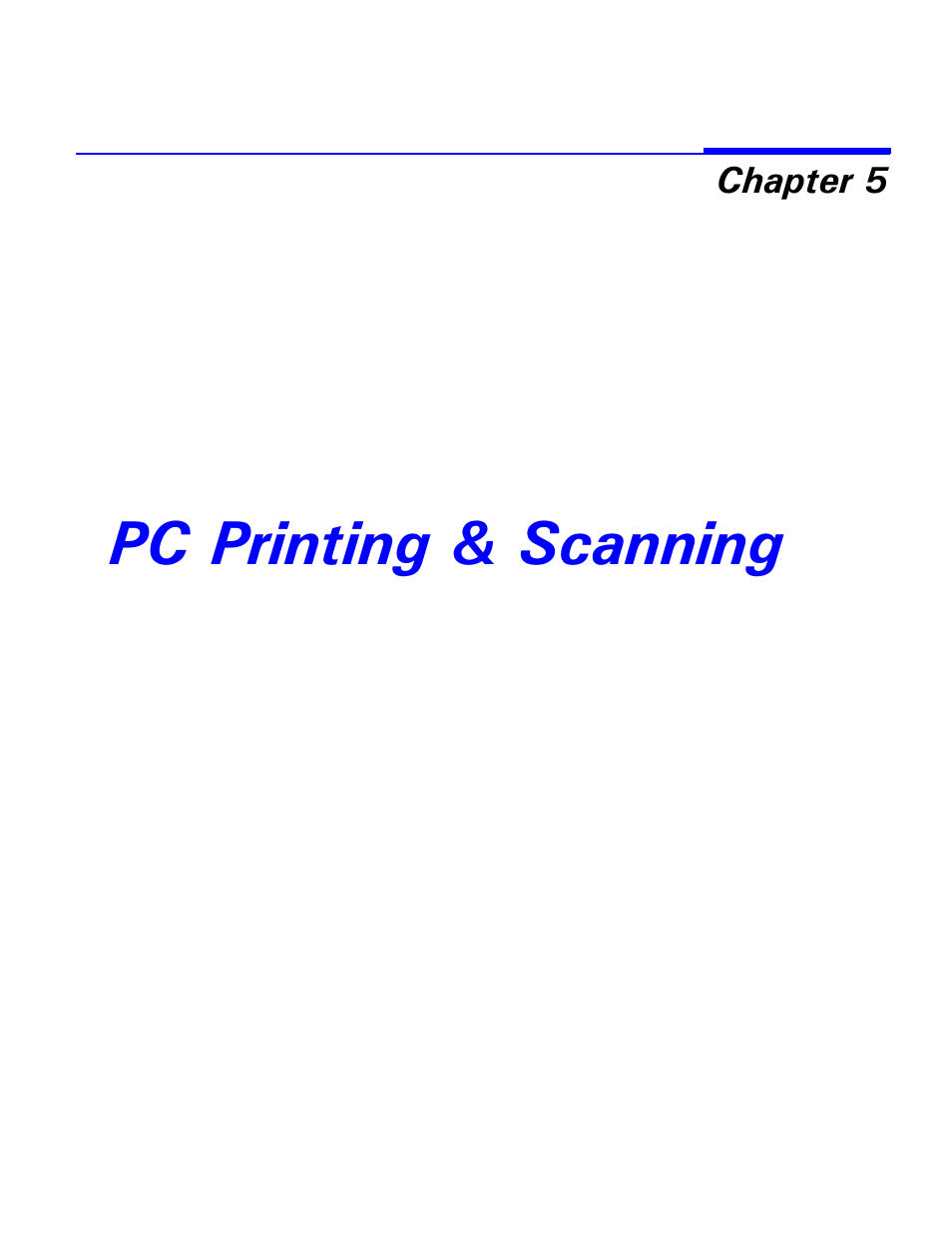 Pc printing & scanning, Chapter 5 - pc printing & scanning | Lanier 2001 User Manual | Page 107 / 210