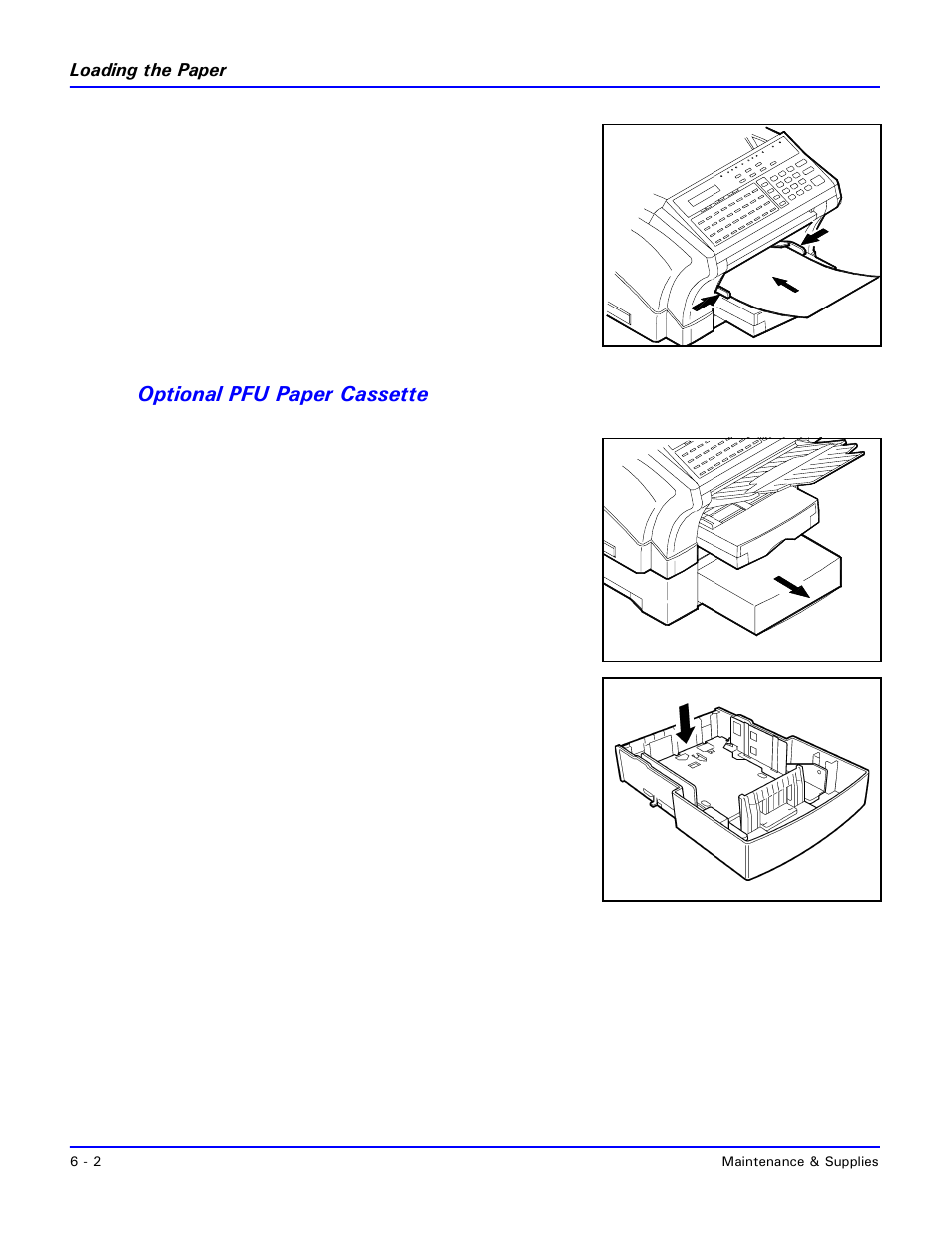 Optional pfu paper cassette, Optional pfu paper cassette -2 | Lanier 2001 User Manual | Page 138 / 210