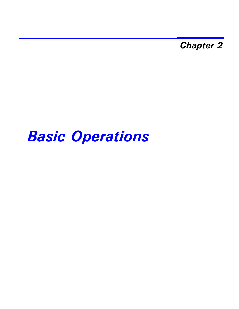 Basic operations, Chapter 2 - basic operations | Lanier 2001 User Manual | Page 23 / 210