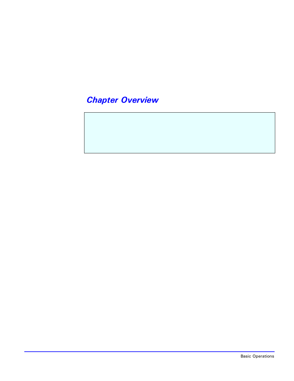 Chapter overview | Lanier 2001 User Manual | Page 24 / 210