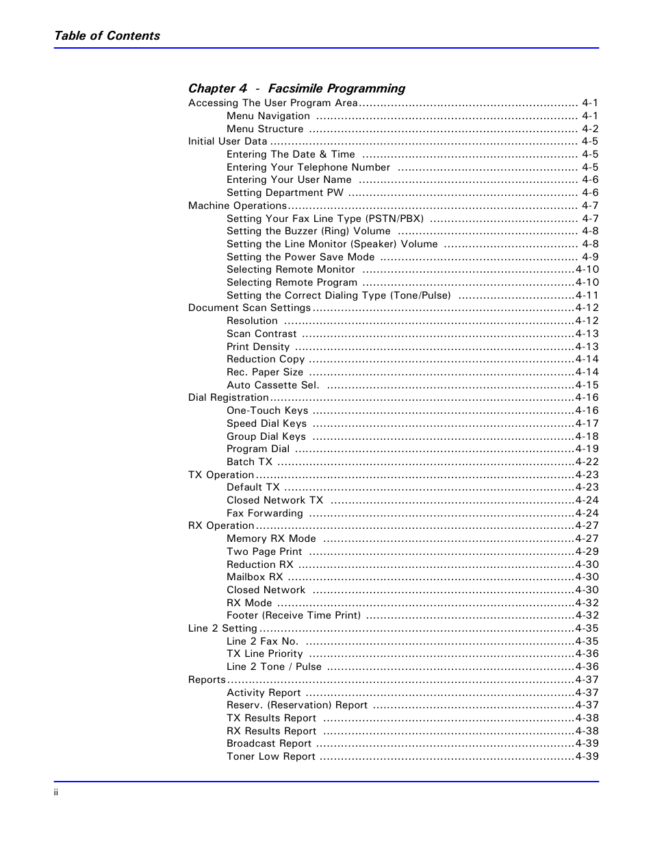 Lanier 2001 User Manual | Page 4 / 210