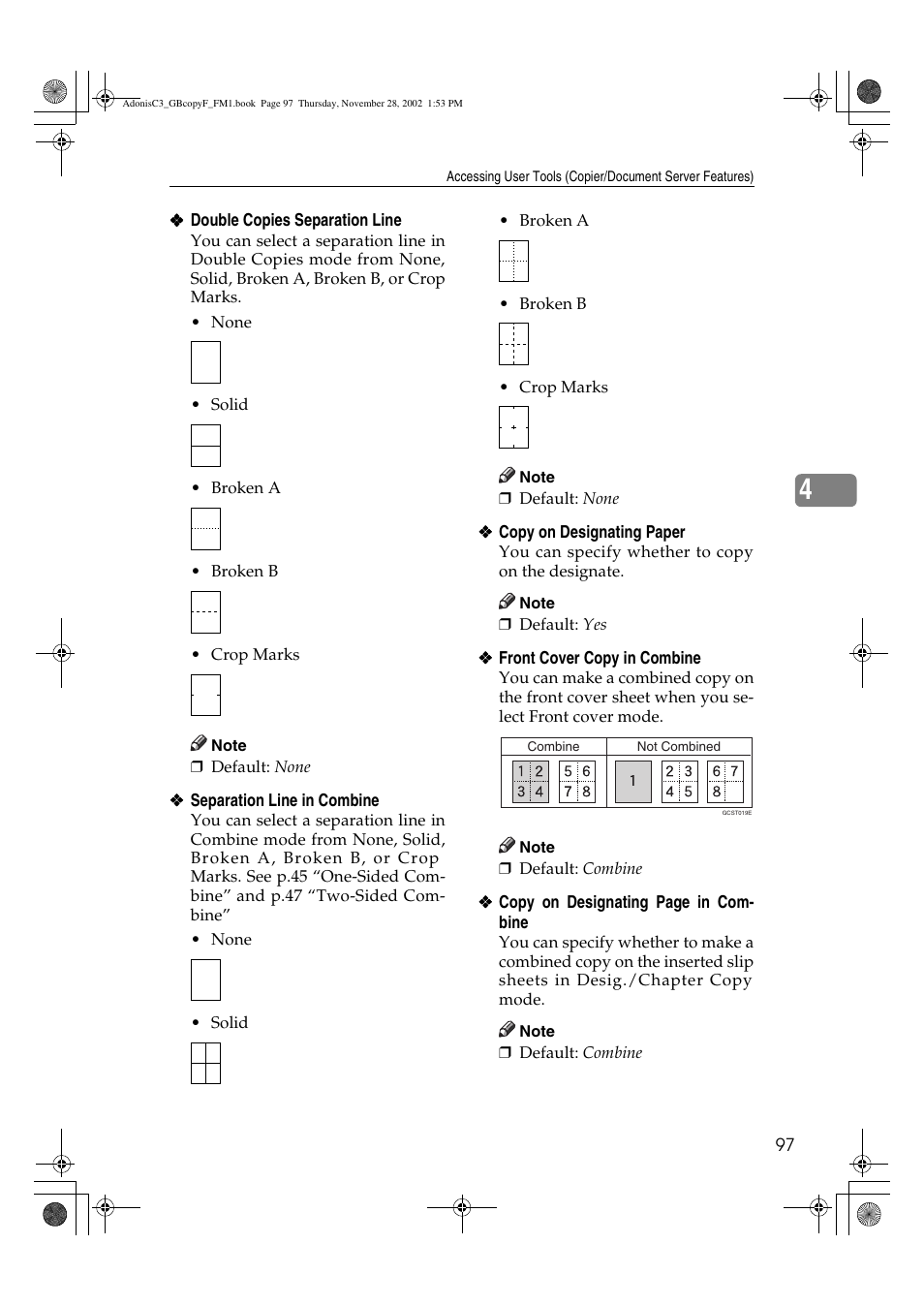 Lanier LD 035 User Manual | Page 112 / 135