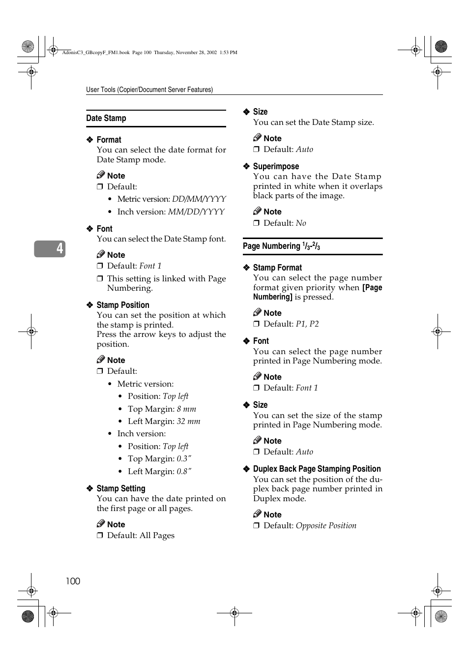 Lanier LD 035 User Manual | Page 115 / 135