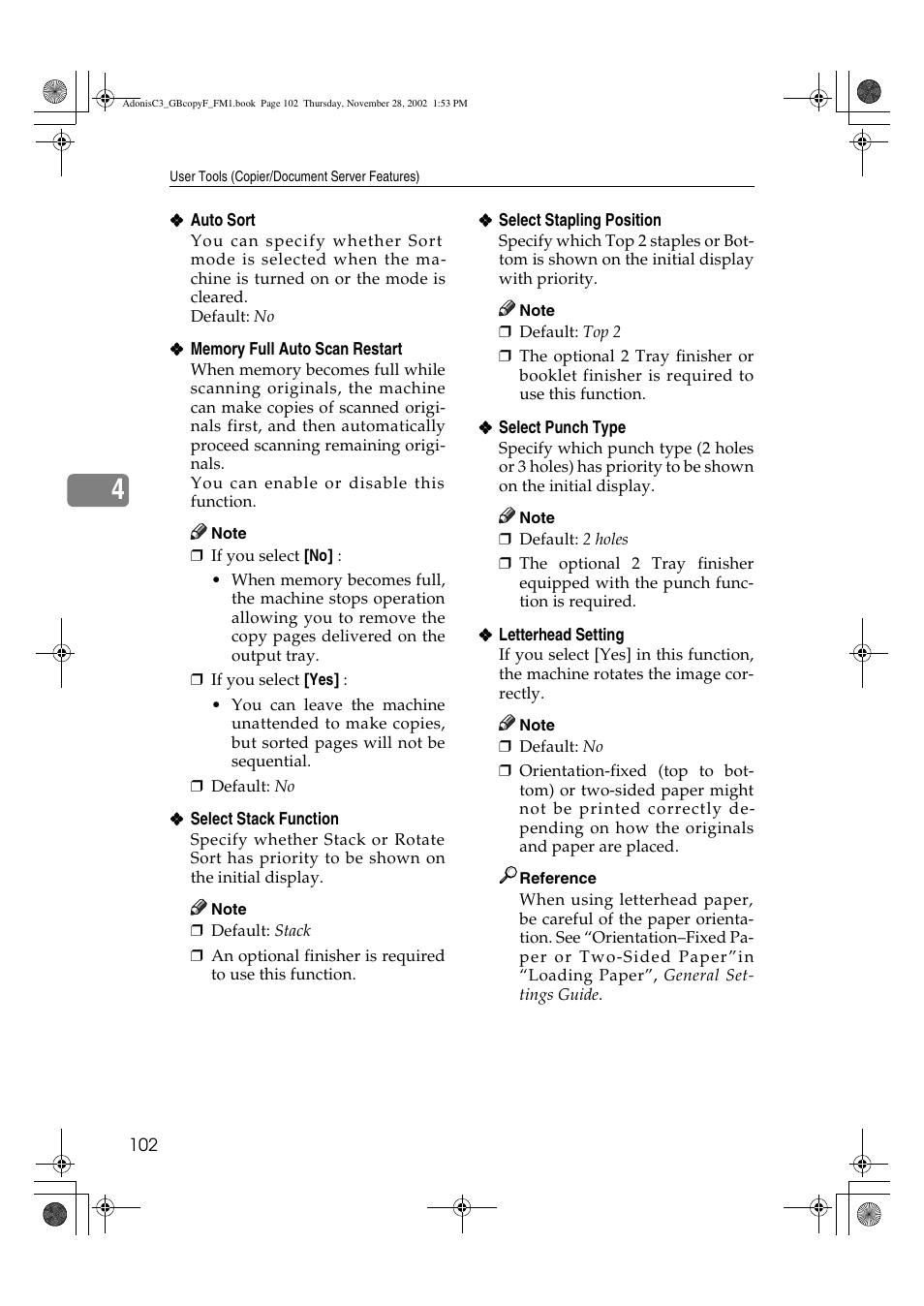 Lanier LD 035 User Manual | Page 117 / 135
