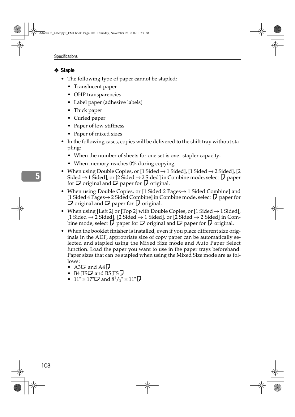 Lanier LD 035 User Manual | Page 123 / 135