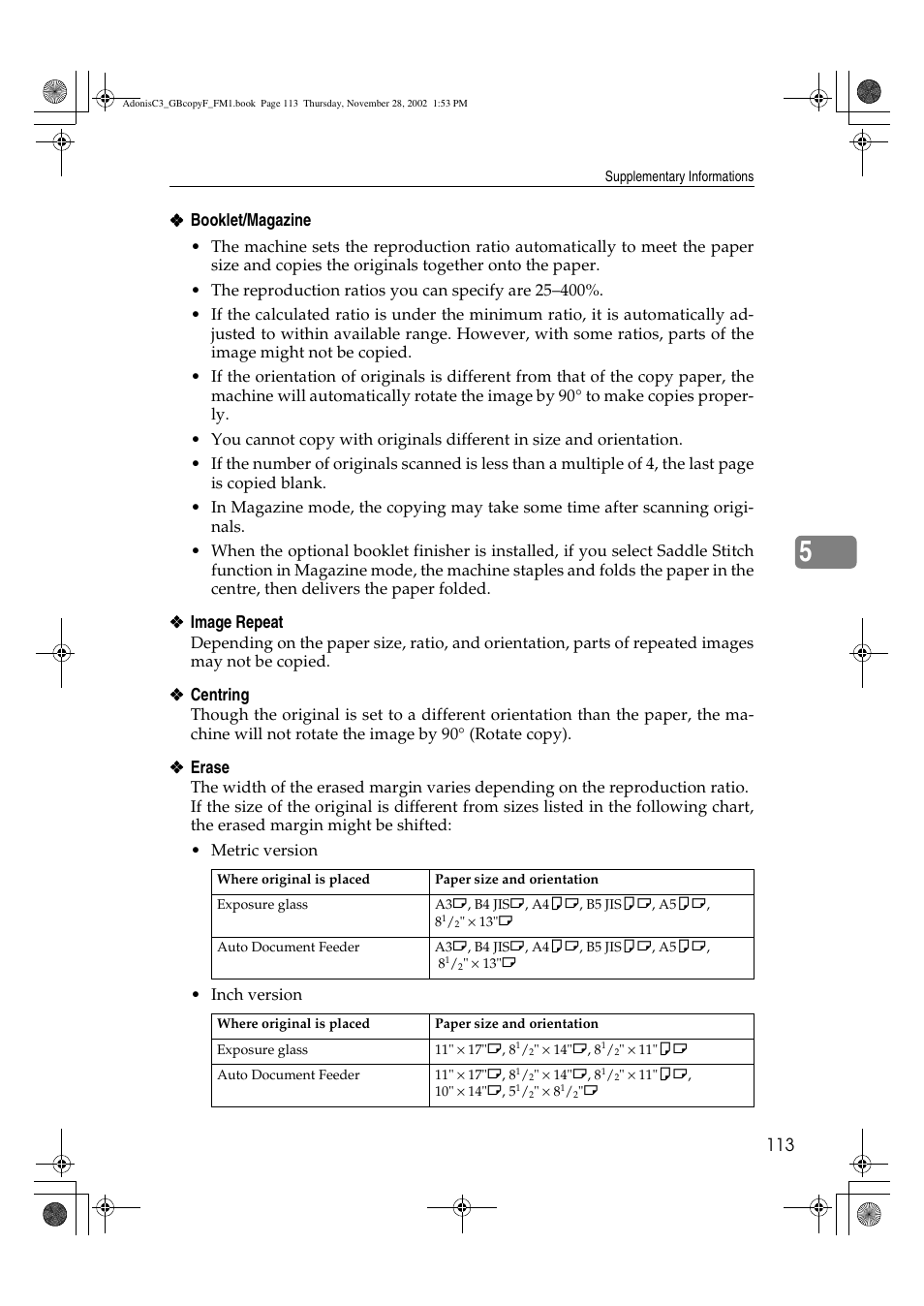 Lanier LD 035 User Manual | Page 128 / 135
