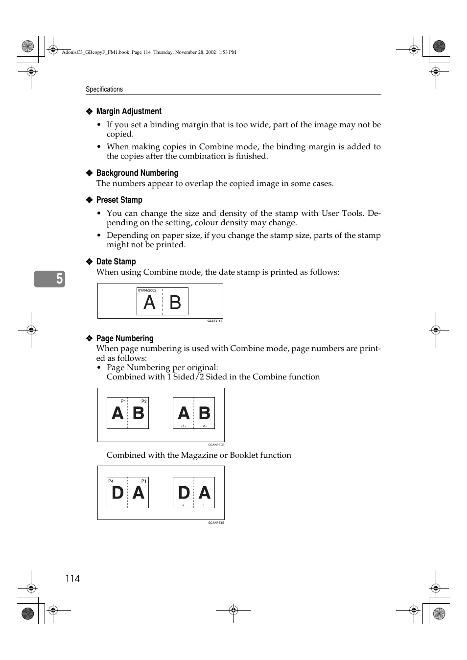Lanier LD 035 User Manual | Page 129 / 135