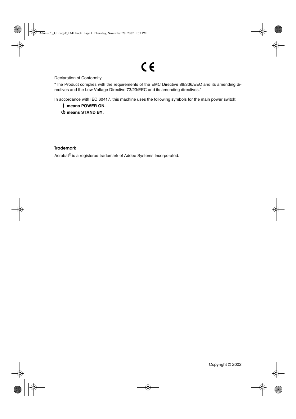 Lanier LD 035 User Manual | Page 5 / 135
