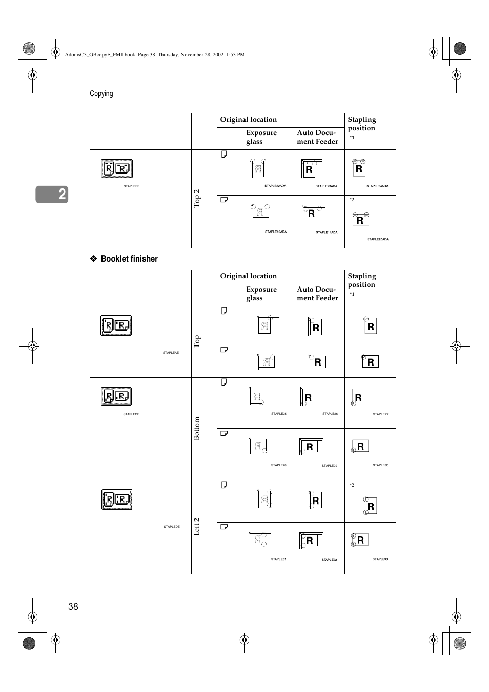 Booklet finisher | Lanier LD 035 User Manual | Page 53 / 135