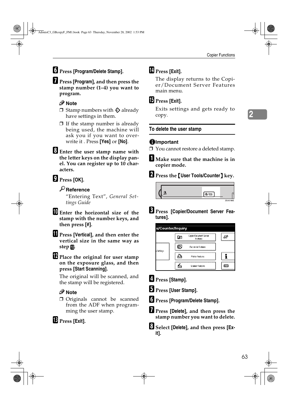 Lanier LD 035 User Manual | Page 78 / 135