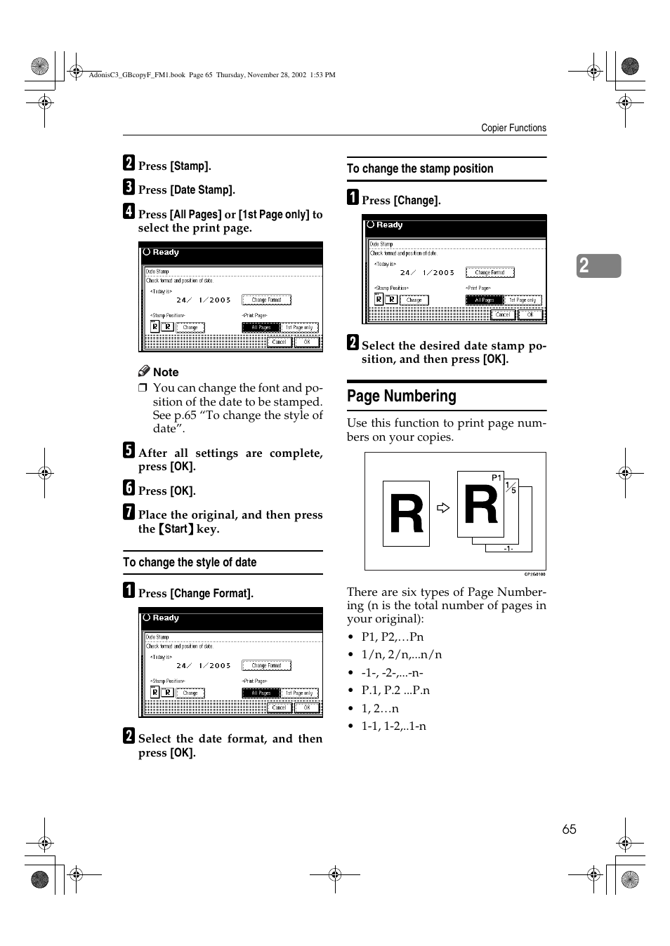 Lanier LD 035 User Manual | Page 80 / 135