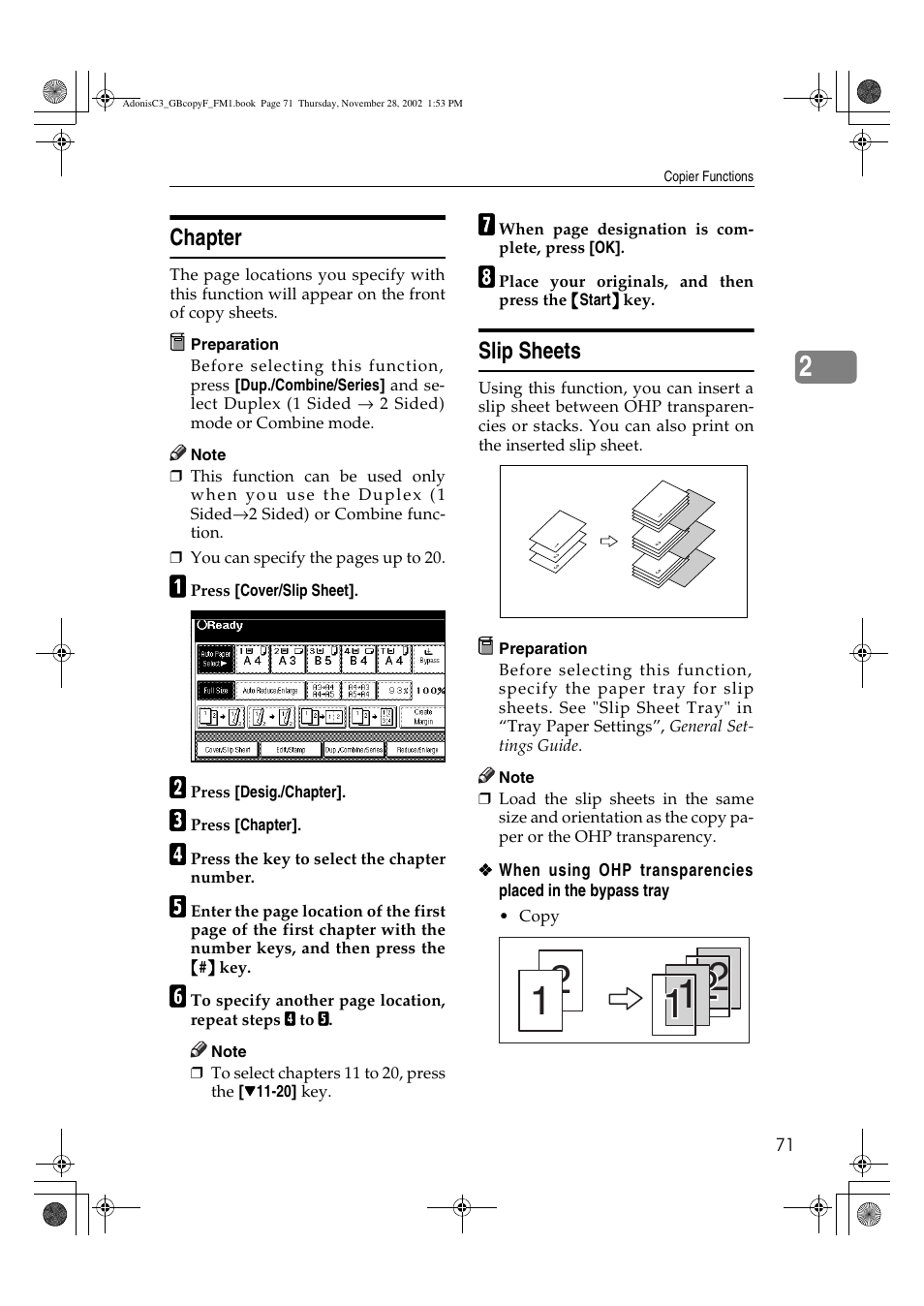 Lanier LD 035 User Manual | Page 86 / 135
