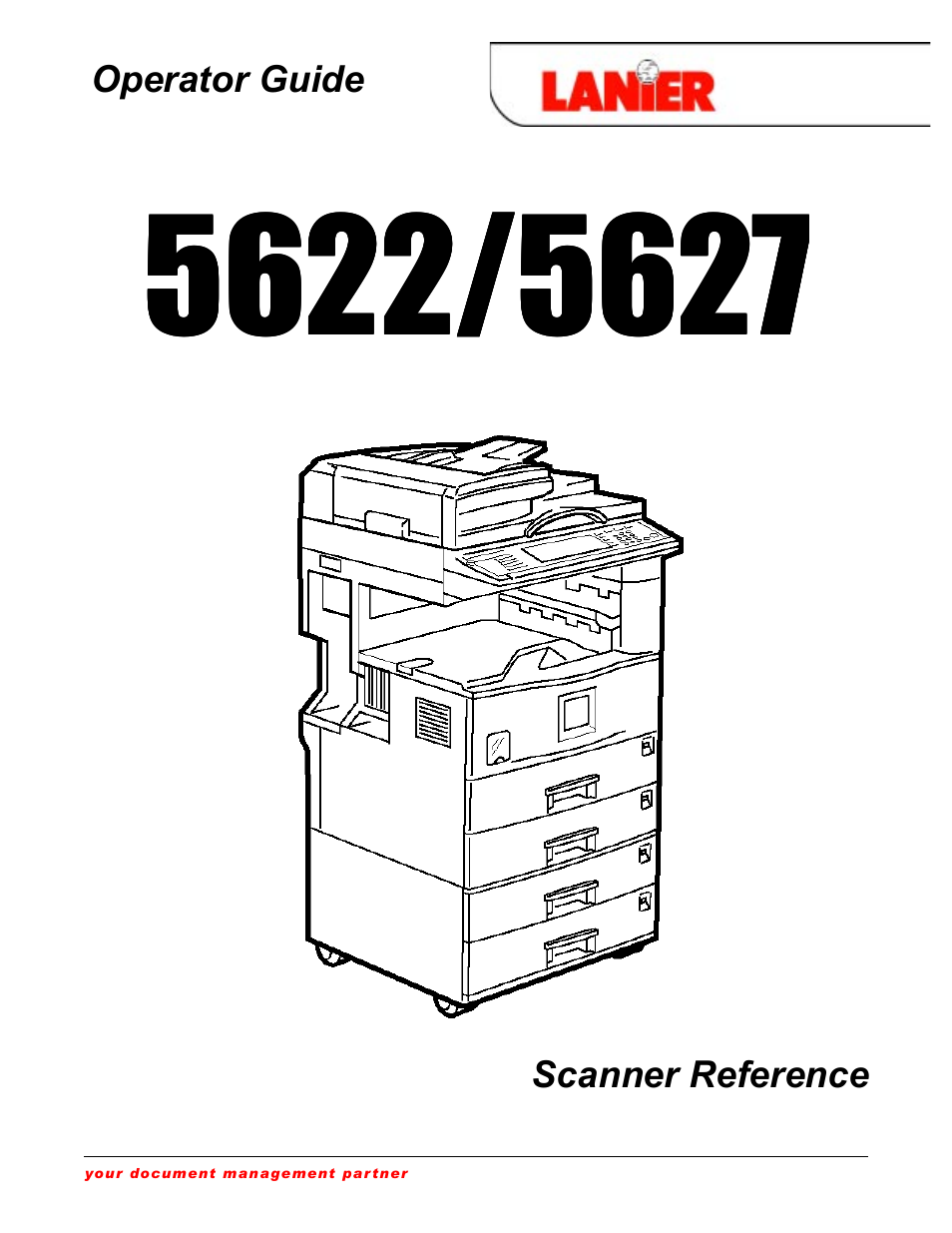 Lanier 5622 User Manual | 88 pages