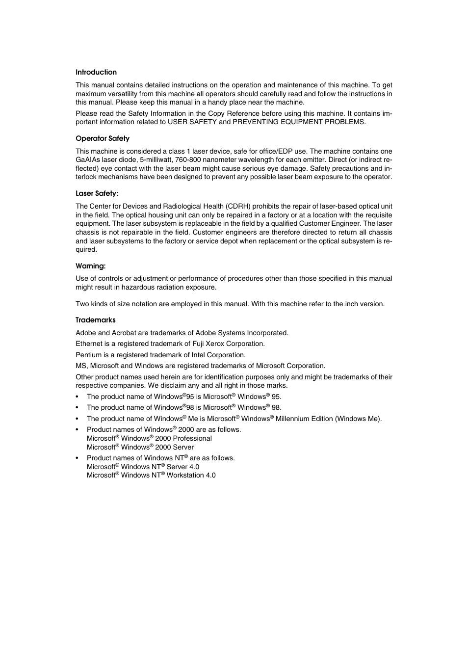 Lanier 5622 User Manual | Page 2 / 88