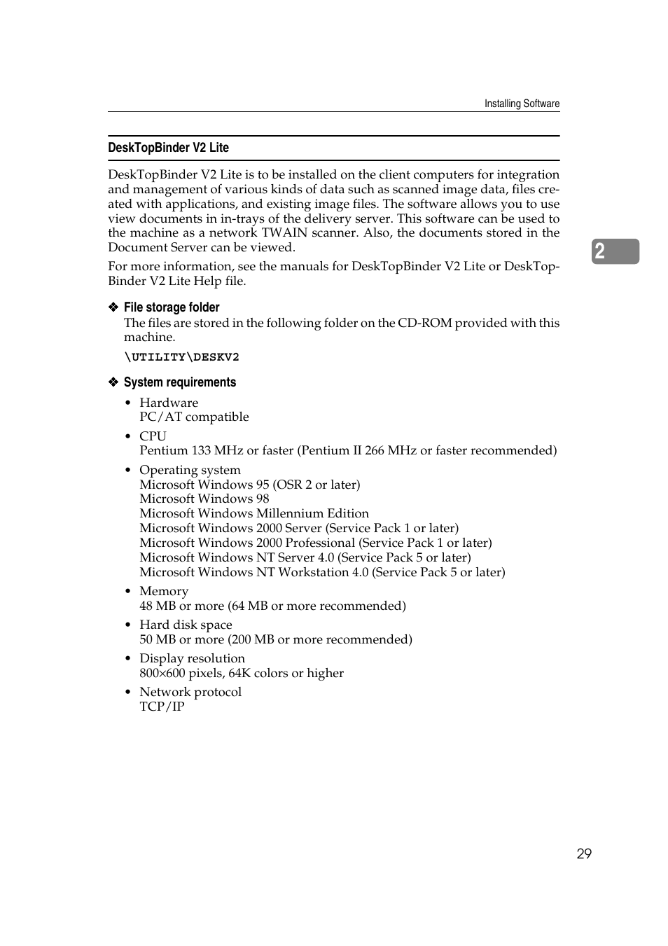 Desktopbinder v2 lite | Lanier 5622 User Manual | Page 37 / 88