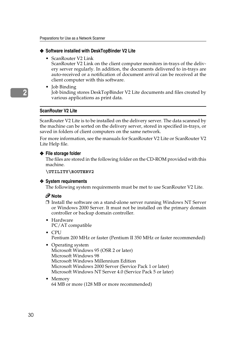 Scanrouter v2 lite | Lanier 5622 User Manual | Page 38 / 88