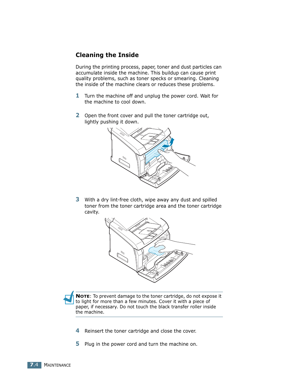 Lanier LF215 User Manual | Page 137 / 196