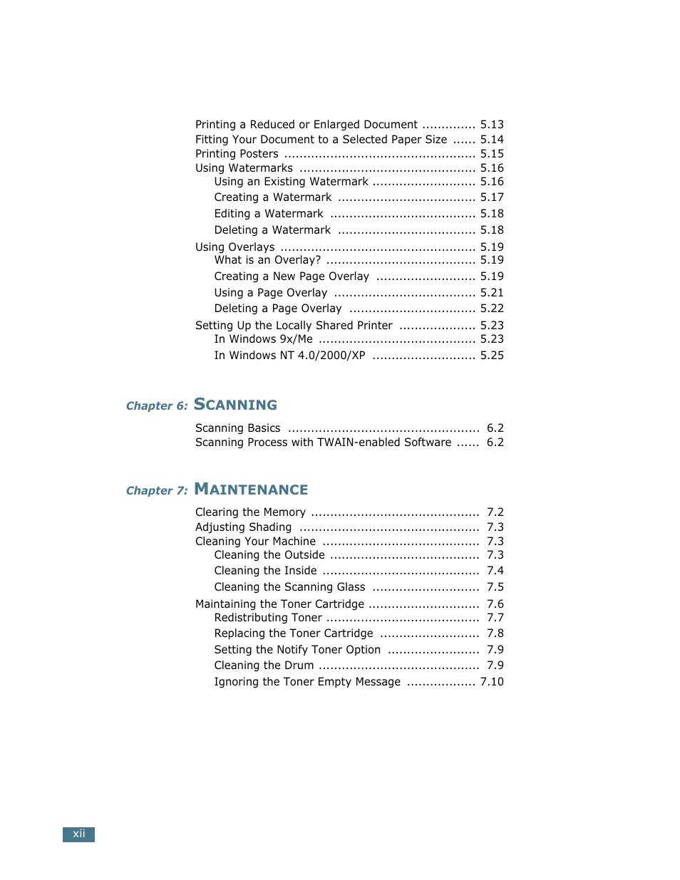 Lanier LF215 User Manual | Page 14 / 196