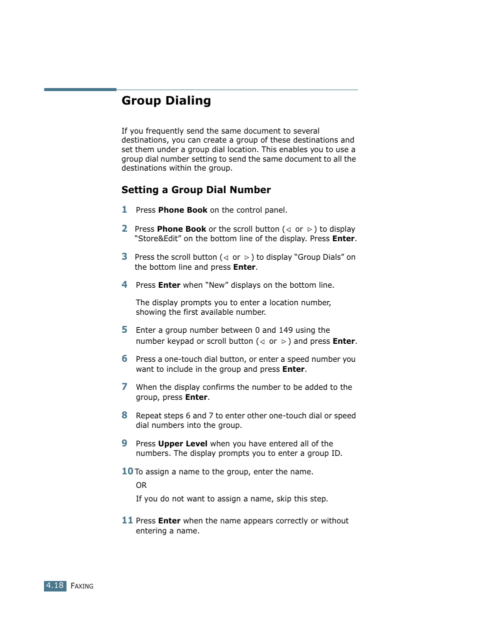 Group dialing | Lanier LF215 User Manual | Page 85 / 196