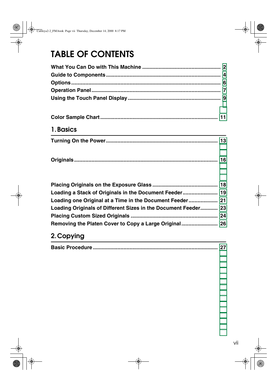 Lanier 5813 User Manual | Page 11 / 264