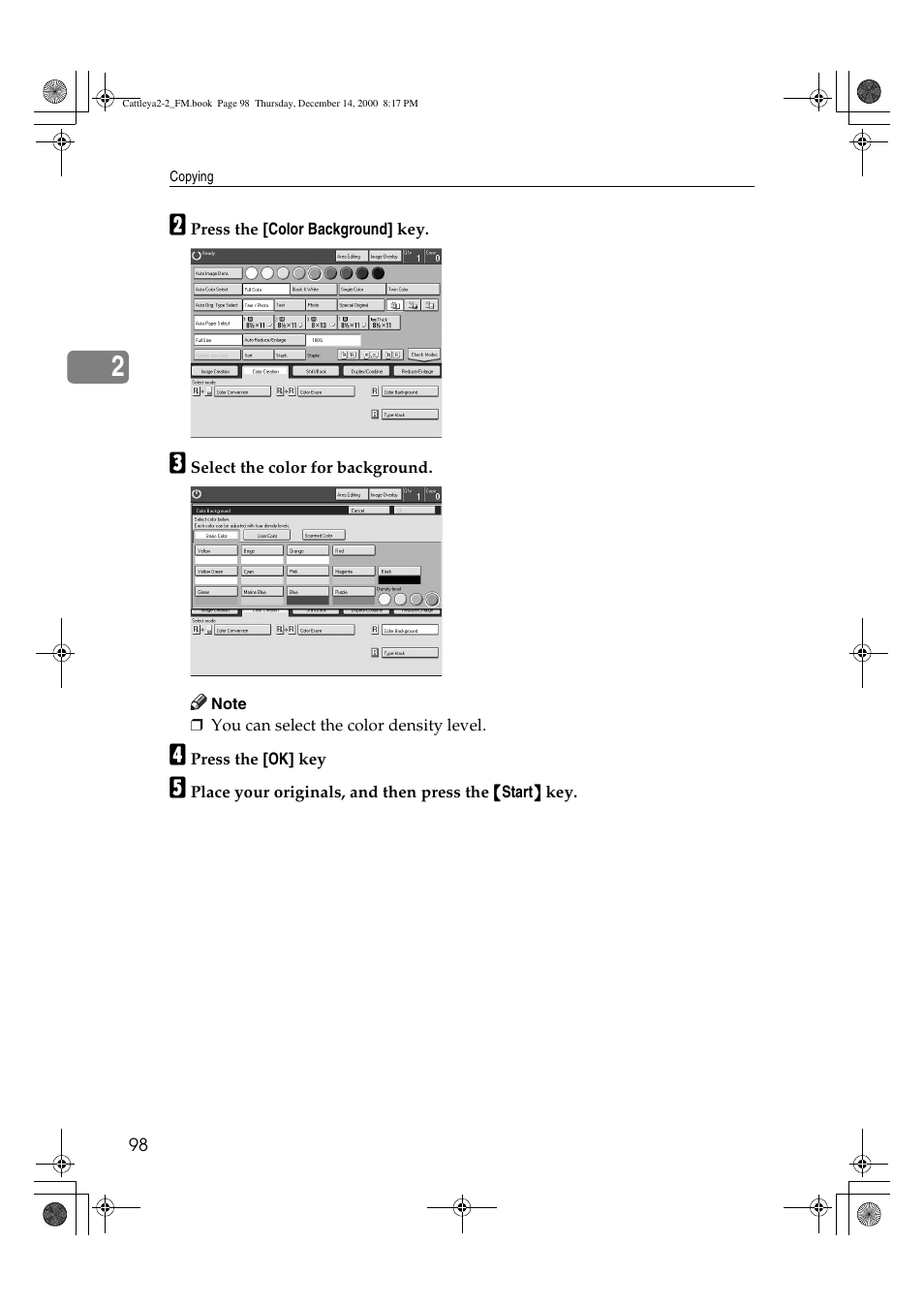 Lanier 5813 User Manual | Page 114 / 264