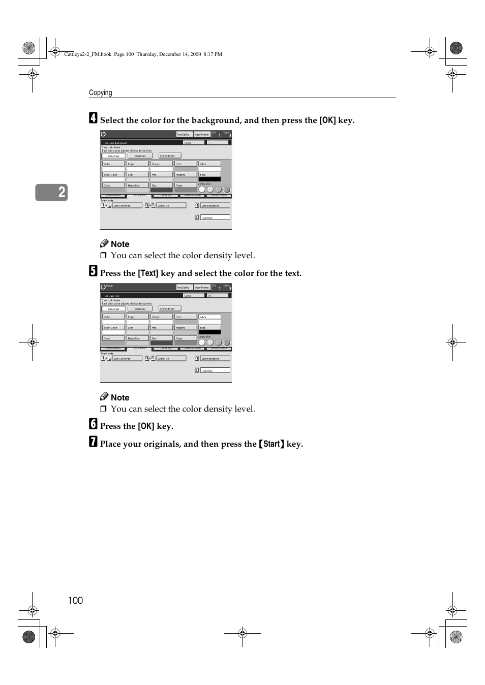 Lanier 5813 User Manual | Page 116 / 264