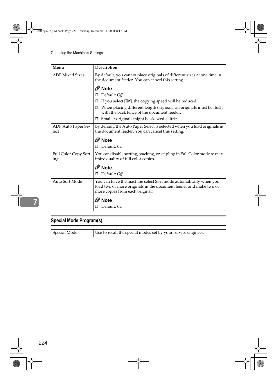 Lanier 5813 User Manual | Page 240 / 264