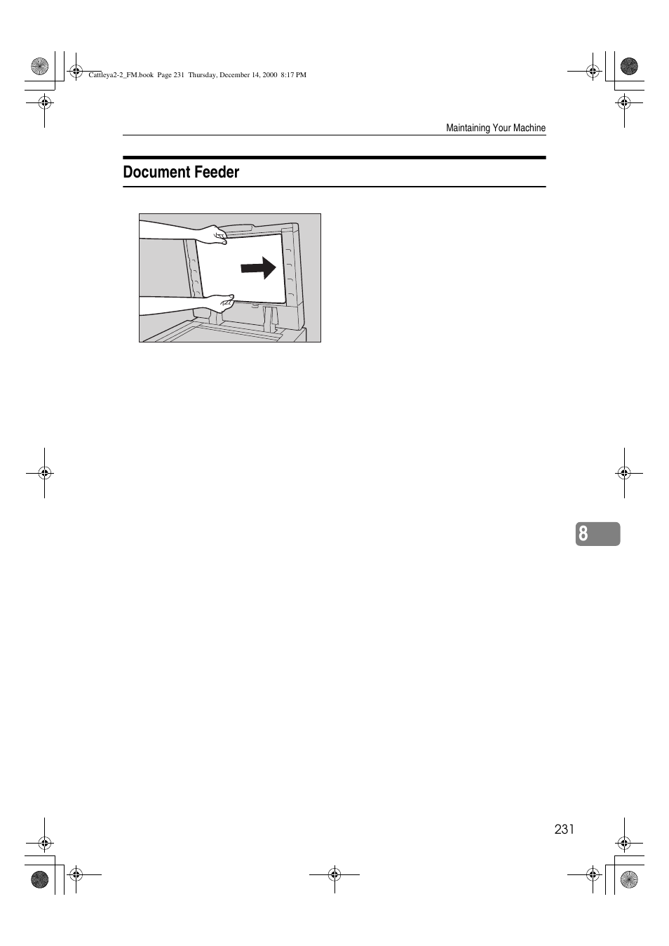 Document feeder | Lanier 5813 User Manual | Page 247 / 264