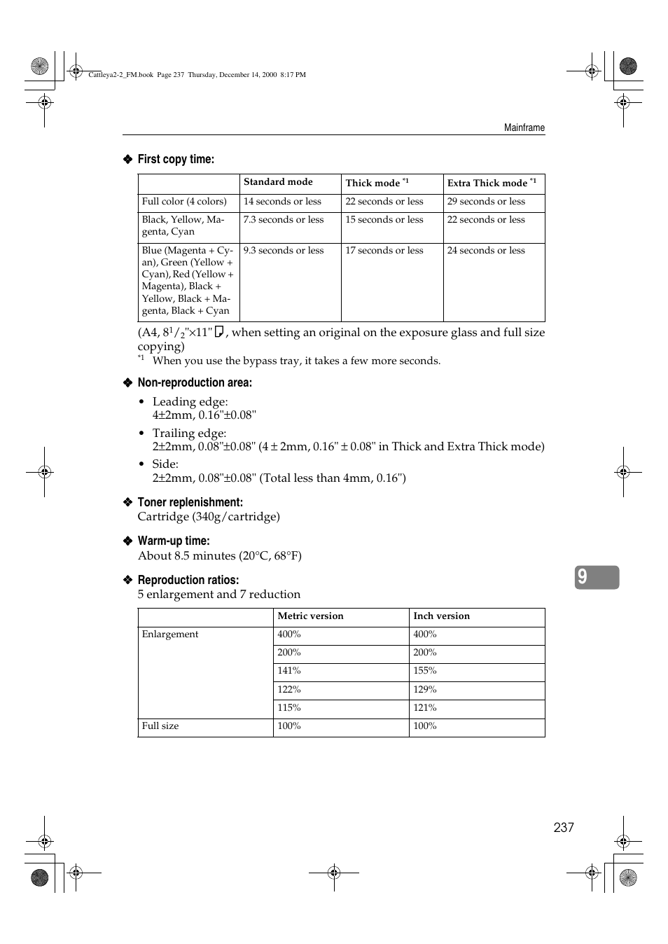 Lanier 5813 User Manual | Page 253 / 264