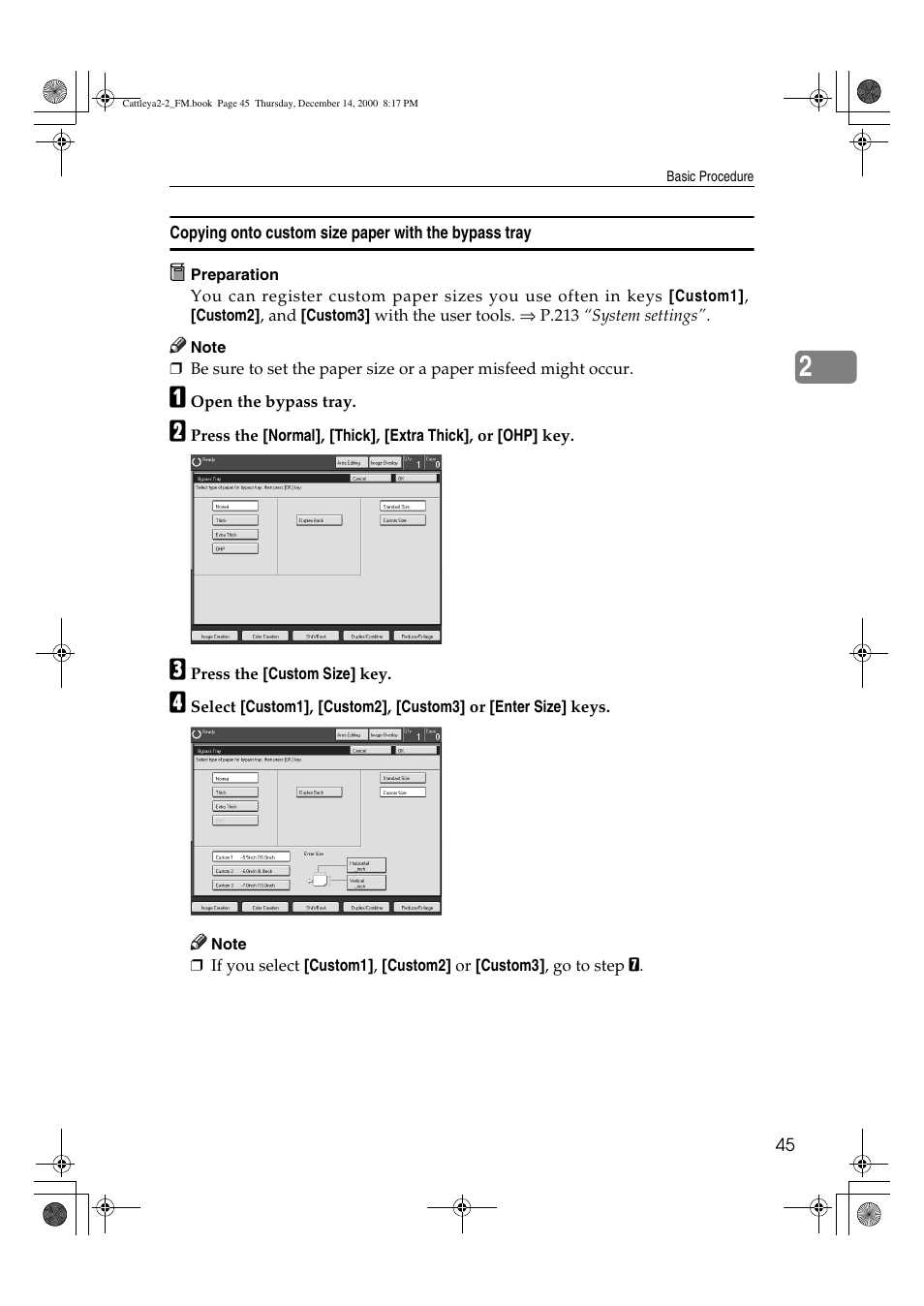 Lanier 5813 User Manual | Page 61 / 264