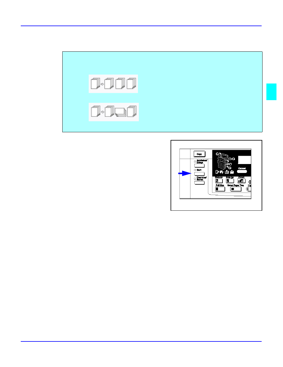 Sort, Sort -13, Sort 1 | Lanier 5618 User Manual | Page 39 / 106