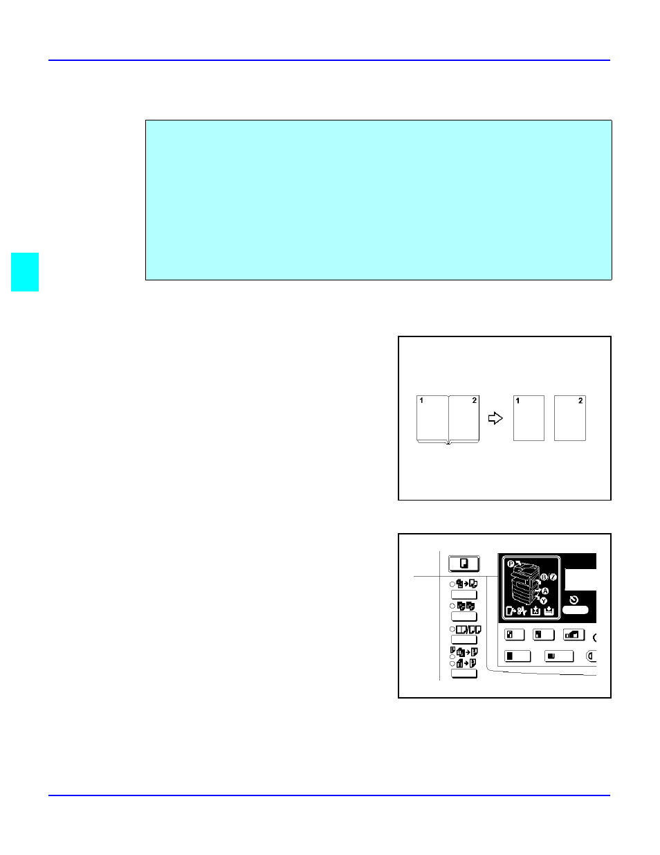 Series copying, Book to 1 sided | Lanier 5618 User Manual | Page 52 / 106