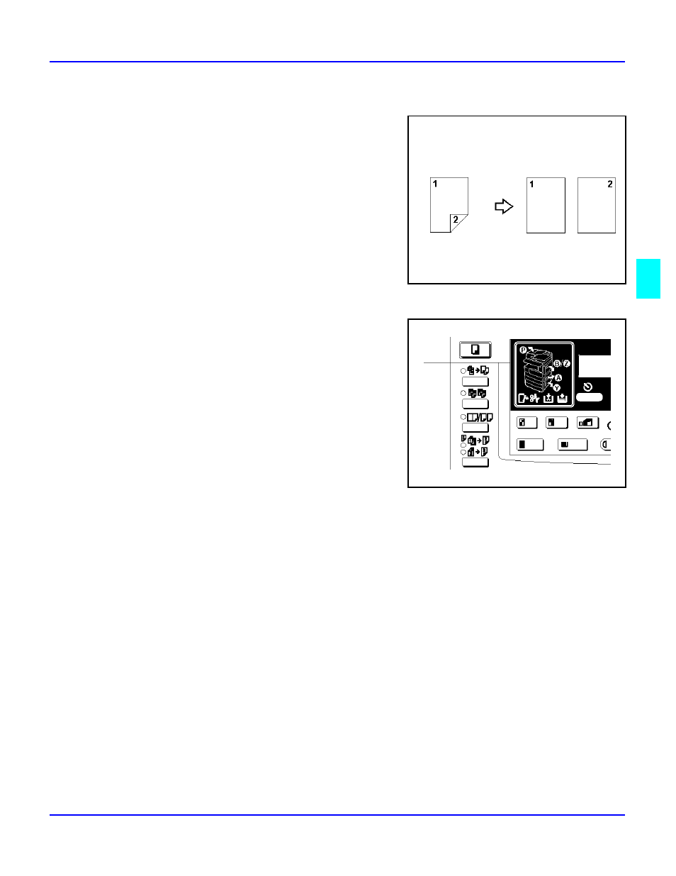 2 sided to 1 sided | Lanier 5618 User Manual | Page 53 / 106