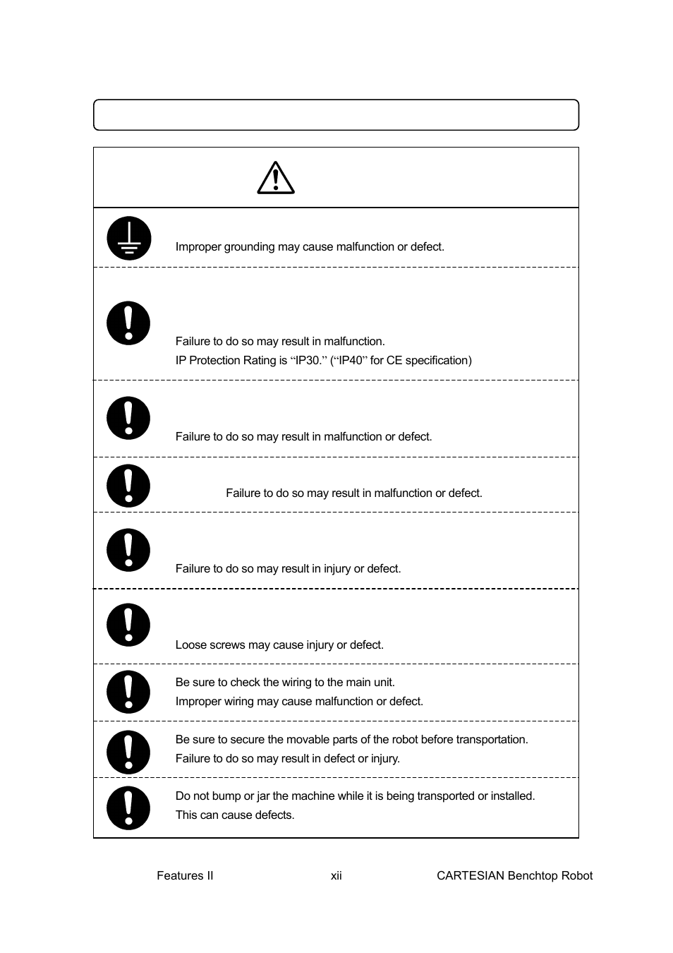 Cautions, For your safety | Loctite CARTESIAN 400 User Manual | Page 13 / 106