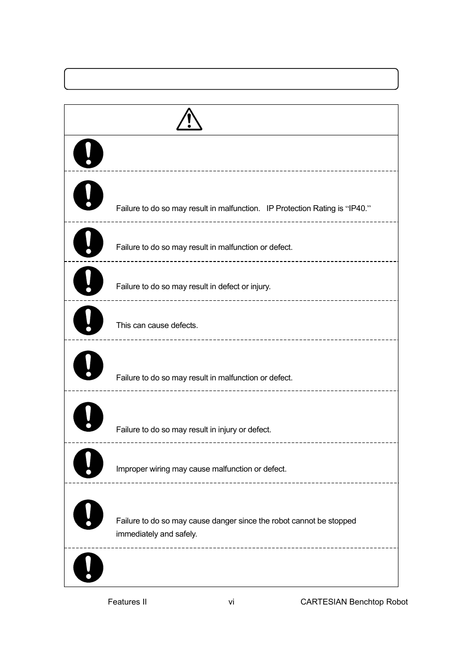 Warnings, For your safety | Loctite CARTESIAN 400 User Manual | Page 7 / 106