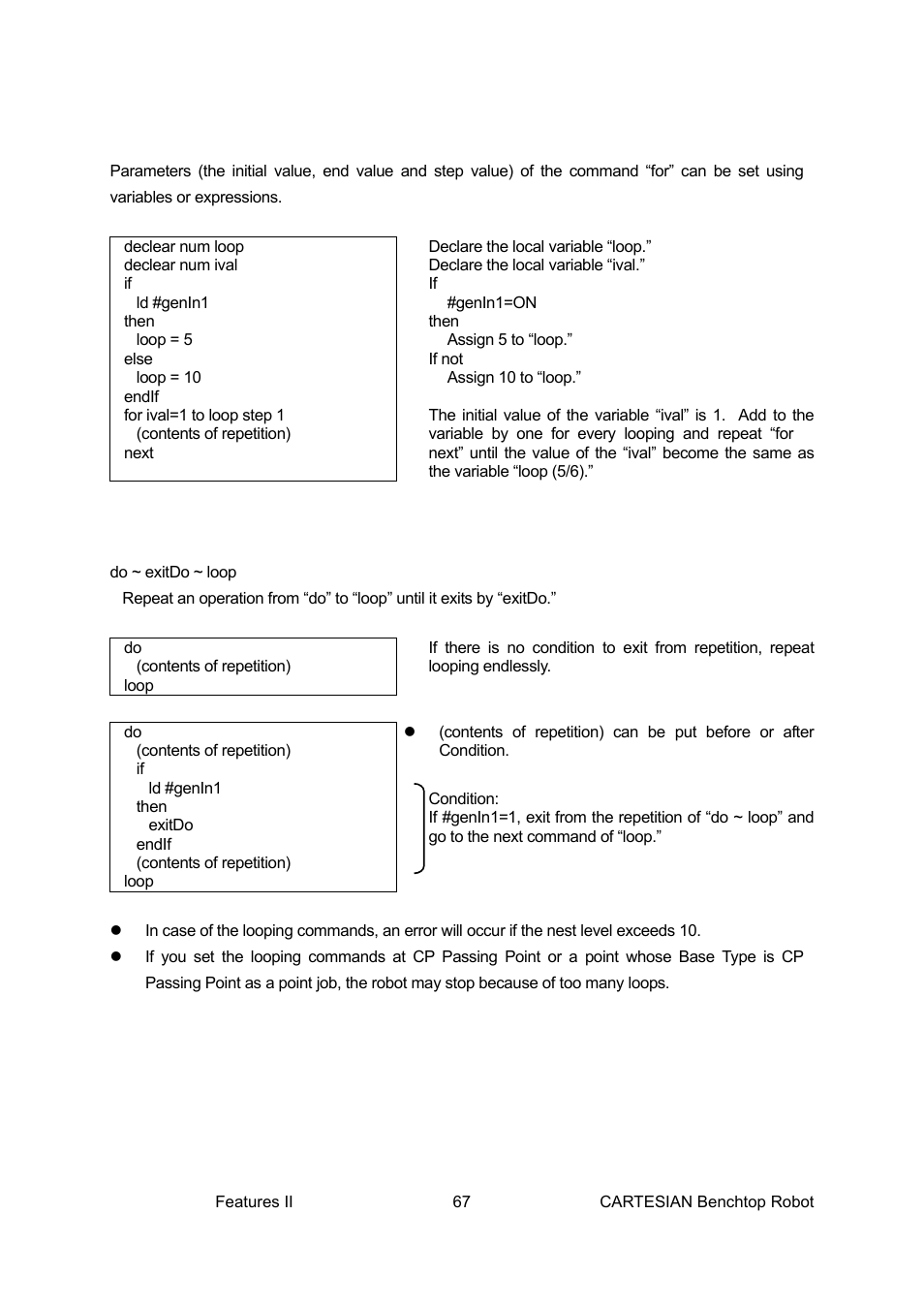 Loctite CARTESIAN 400 User Manual | Page 85 / 106