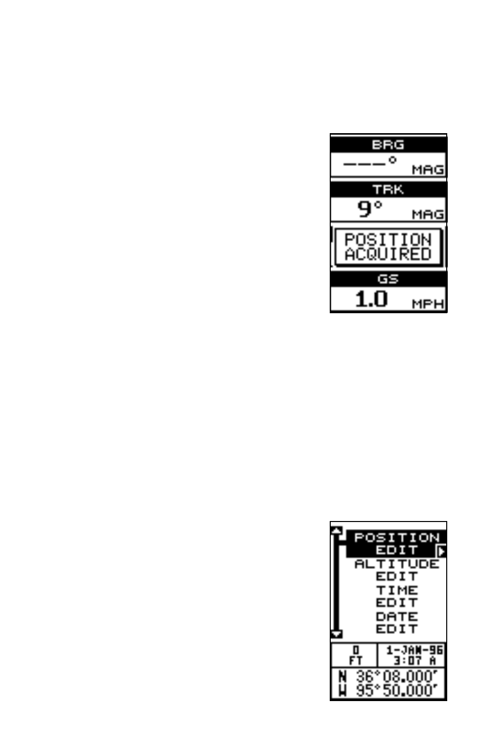 Finding your position | Lowrance electronic 200 User Manual | Page 10 / 61