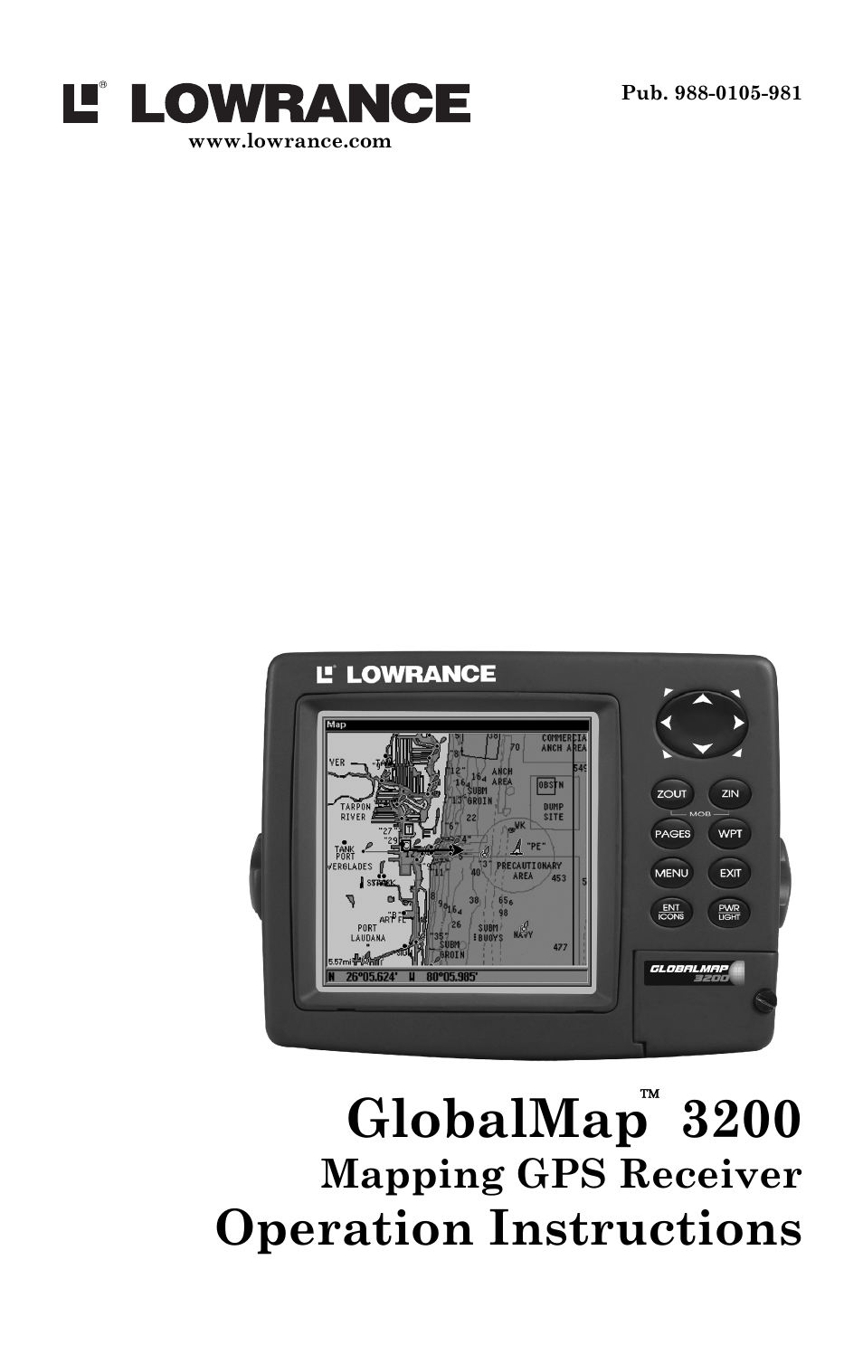 Lowrance electronic 3200 User Manual | 128 pages