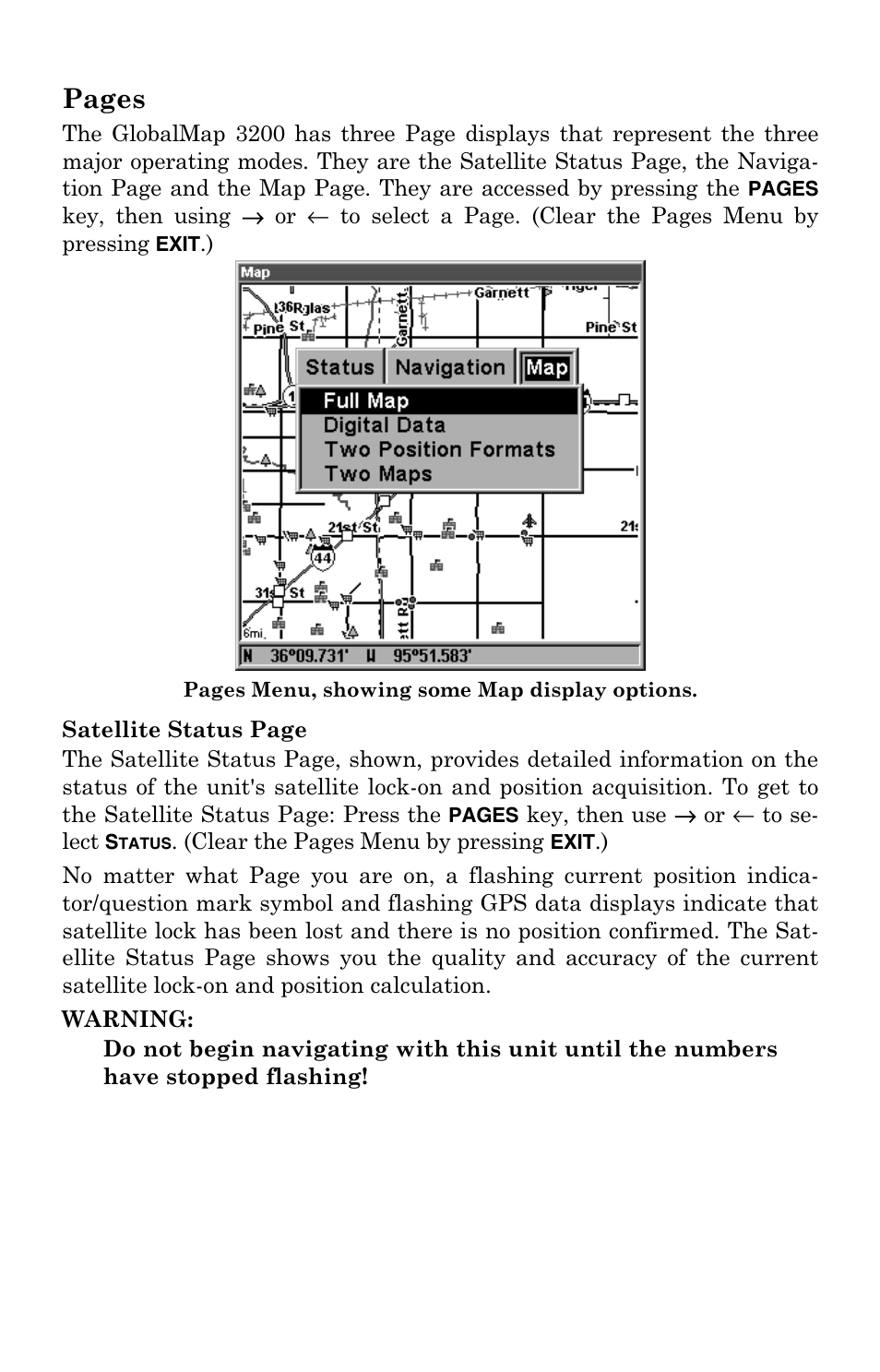 Pages | Lowrance electronic 3200 User Manual | Page 30 / 128