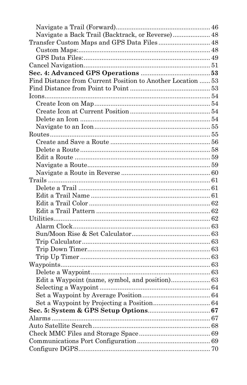 Lowrance electronic 3200 User Manual | Page 4 / 128