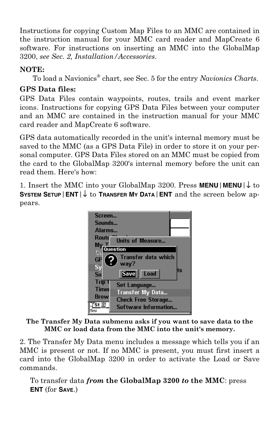 Lowrance electronic 3200 User Manual | Page 55 / 128