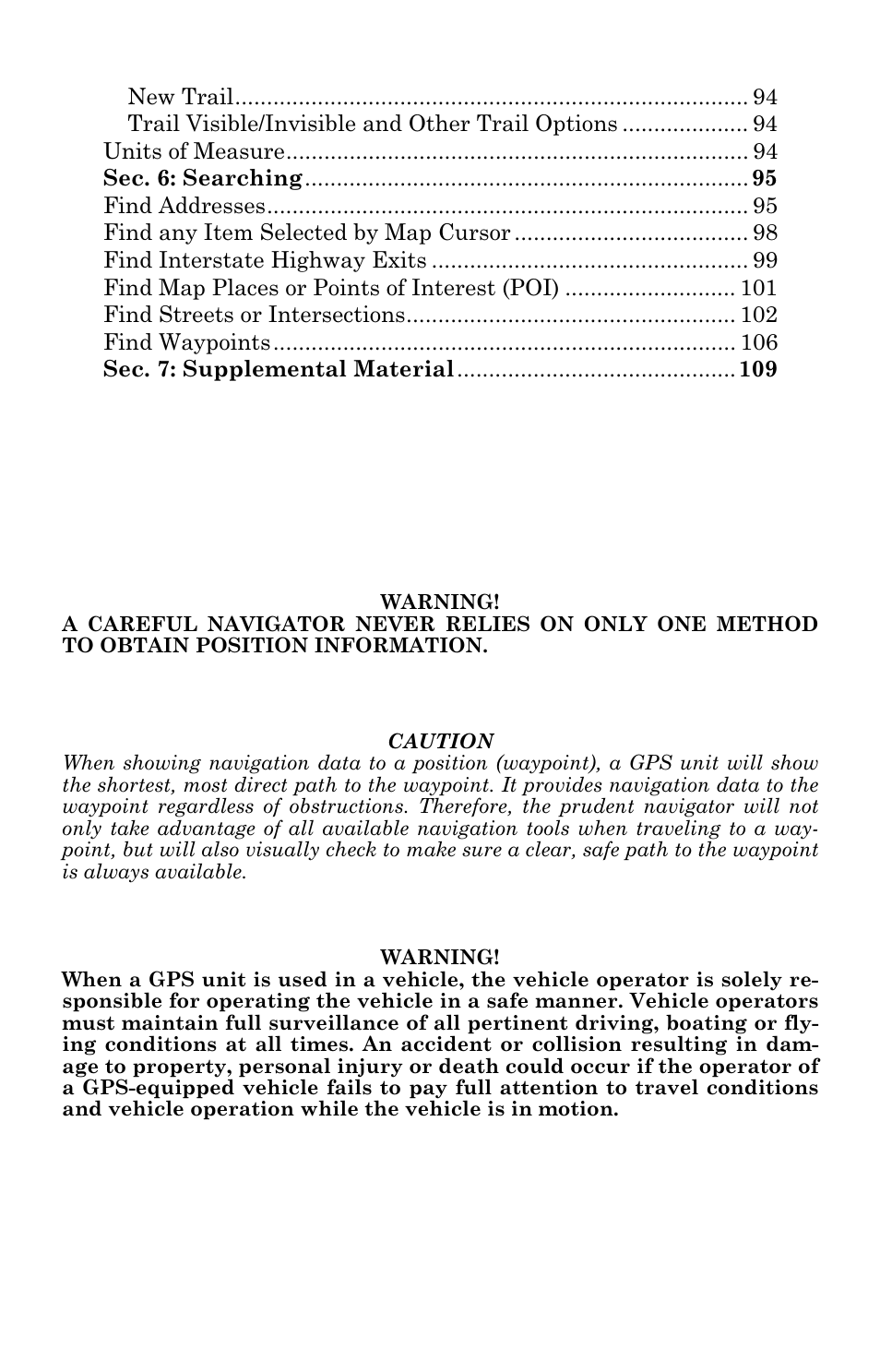 Lowrance electronic 3200 User Manual | Page 6 / 128