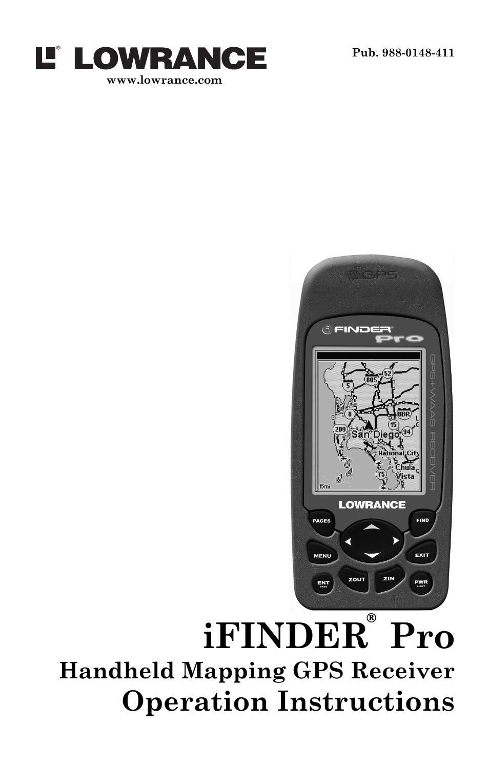 Lowrance electronic IFINDER PRO User Manual | 132 pages