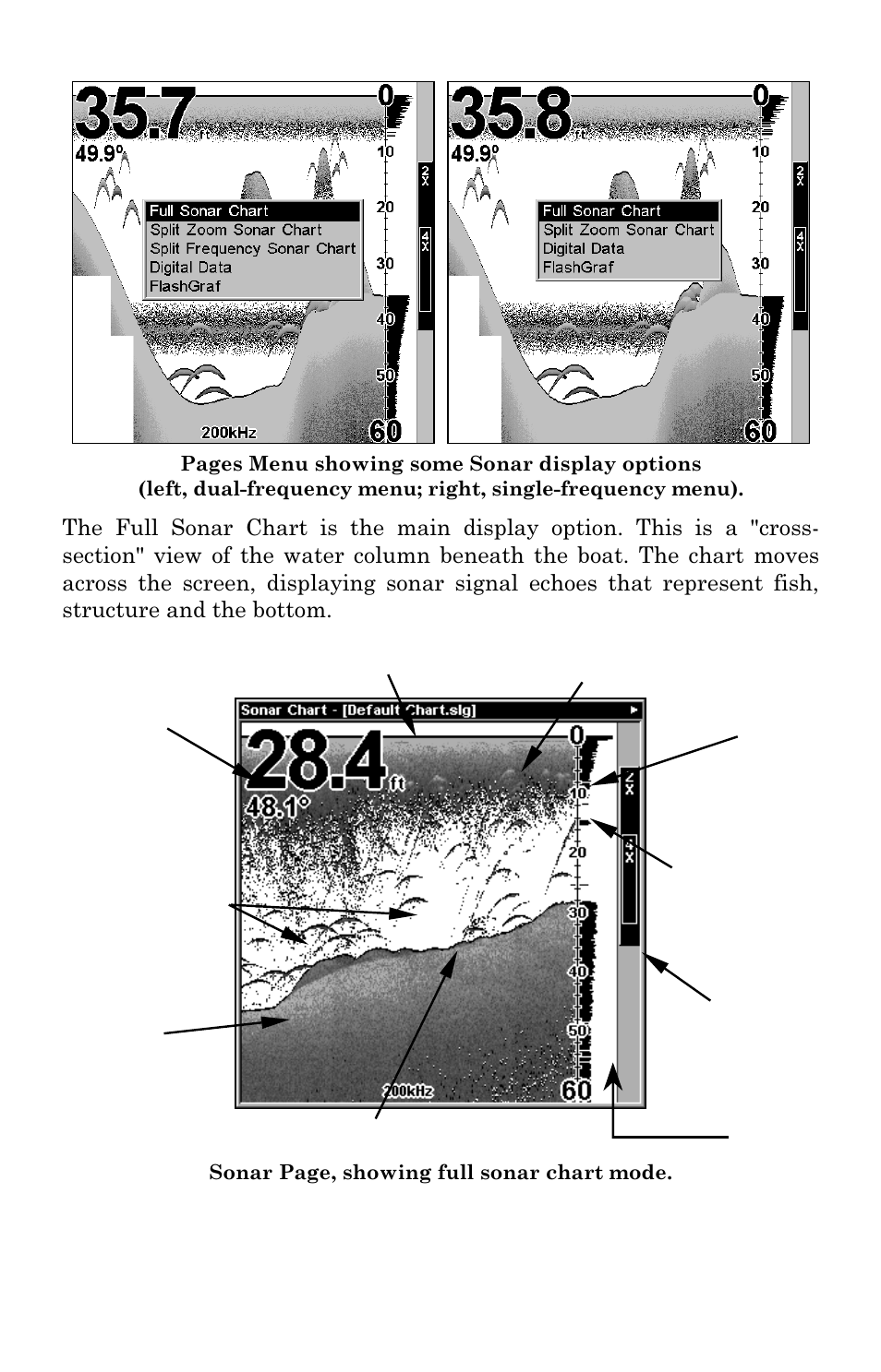 Lowrance electronic X102C User Manual | Page 42 / 92