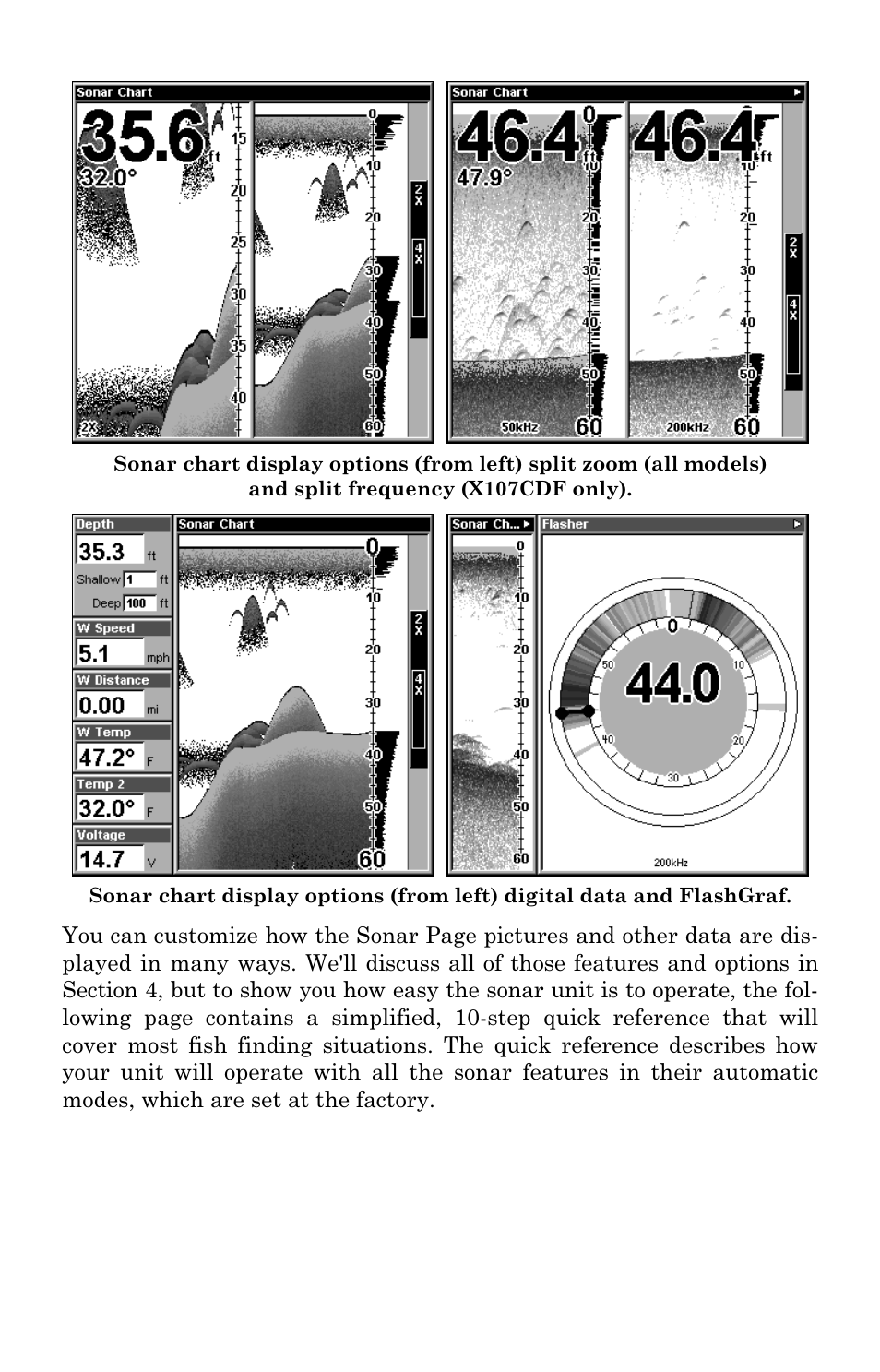 Lowrance electronic X102C User Manual | Page 43 / 92