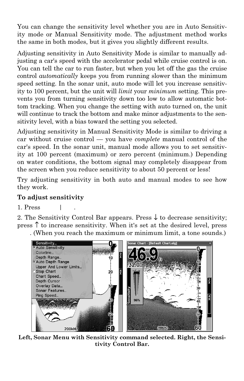 Lowrance electronic X102C User Manual | Page 46 / 92