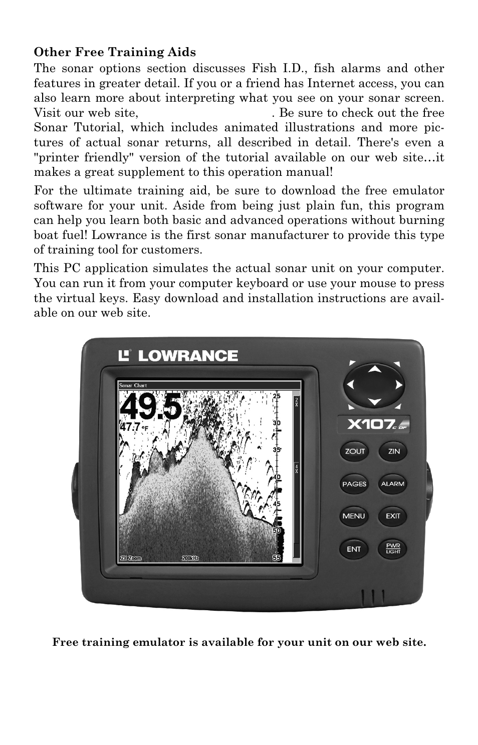 Lowrance electronic X102C User Manual | Page 48 / 92