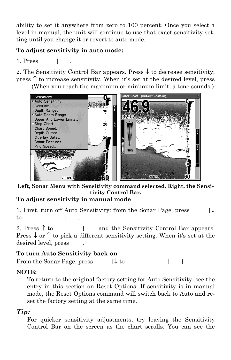 Lowrance electronic X102C User Manual | Page 69 / 92