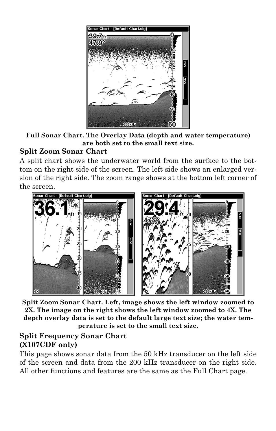 Lowrance electronic X102C User Manual | Page 73 / 92