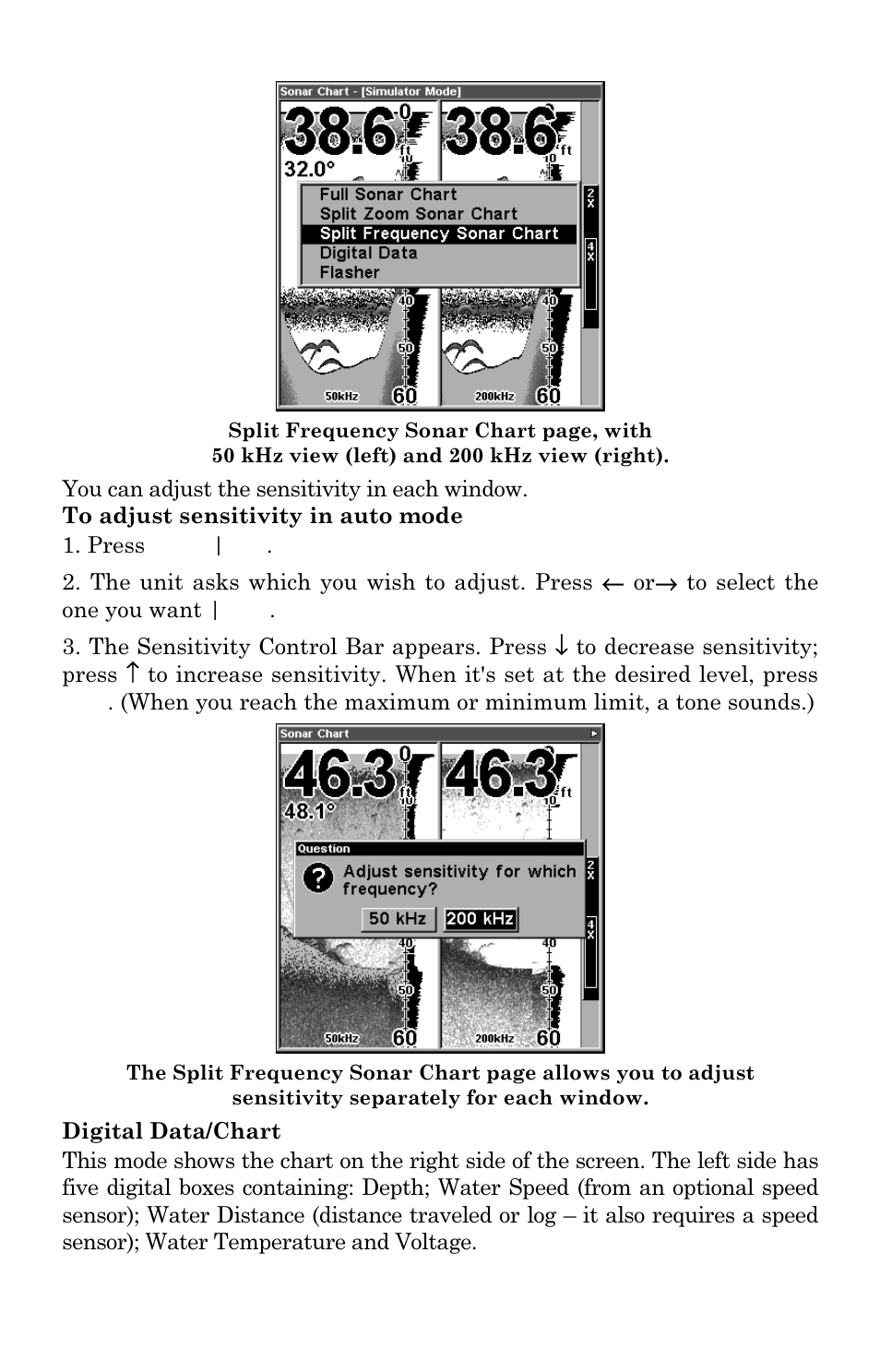 Lowrance electronic X102C User Manual | Page 74 / 92